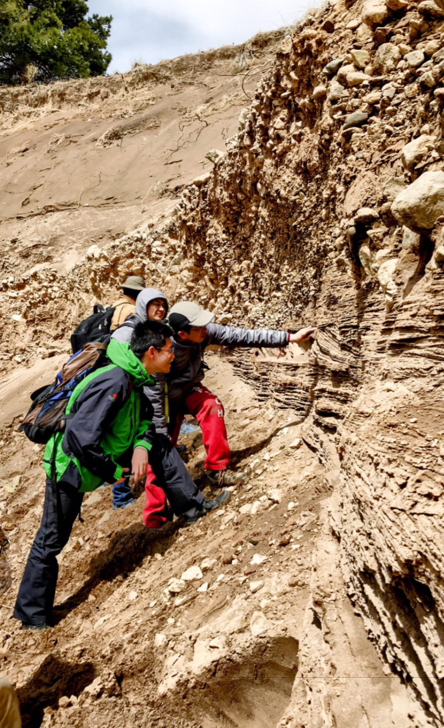 Examining interbedded fluvial, slope and eolian deposits, Medano Creek, Great Sand Dunes National Park, Colorado   