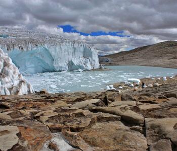 A Picture of the Quelccaya Glacier